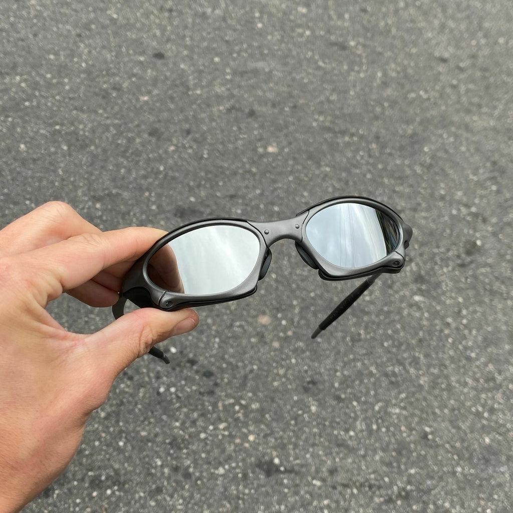 PENNY X-METAL LENTES ESPELHADO + SIDE BLINDER PRETO