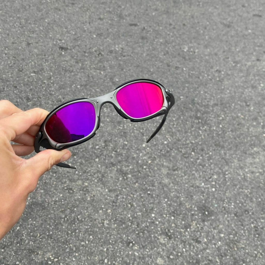 DOUBLE X LENTES TANZANITE + SIDE BLINDER PRETO