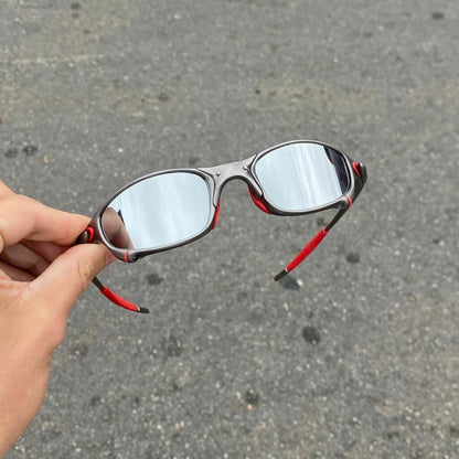 JULIET CHUMBO LENTES ESPELHADO / KIT VERMELHO
