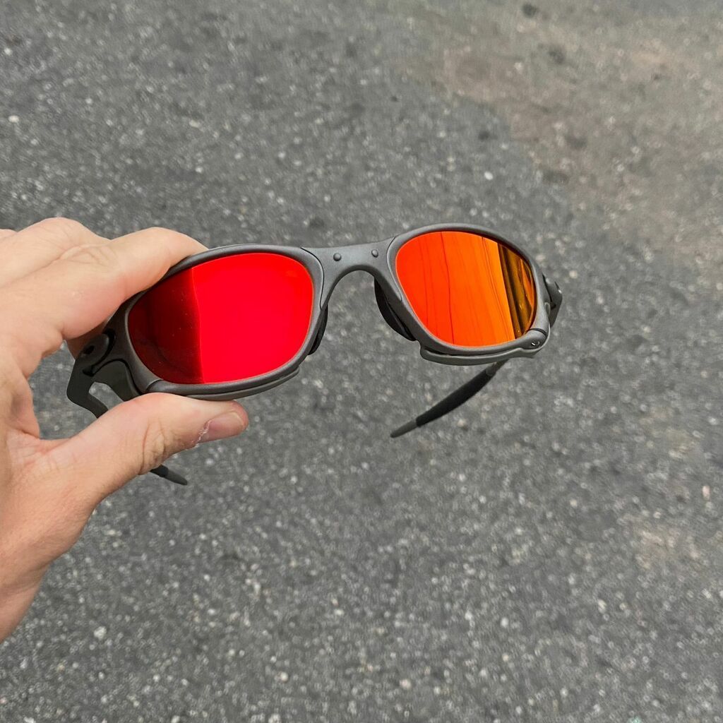 DOUBLE X LENTES RUBI + SIDE BLINDER CINZA