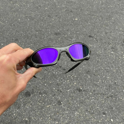 PENNY X-METAL LENTES ROXA + SIDE BLINDER PRETO
