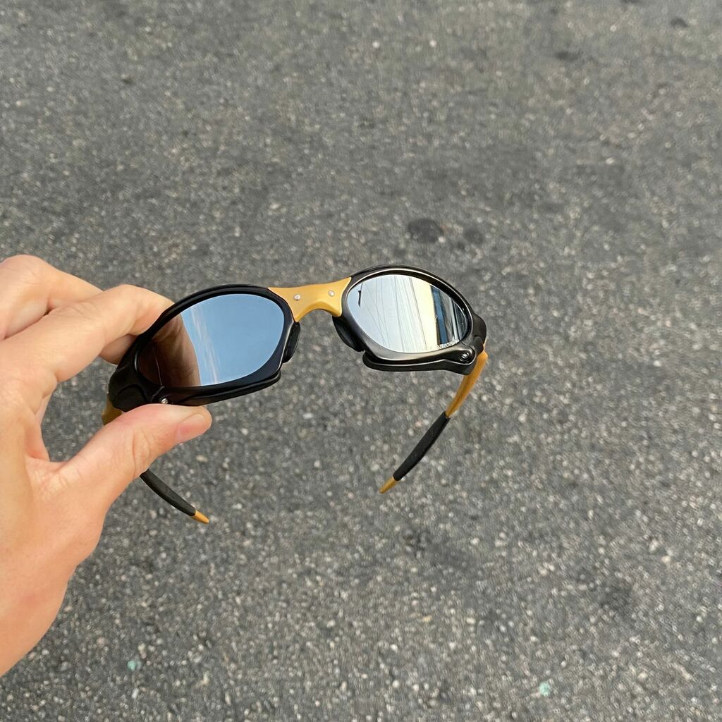 PENNY CORVETTE ARO CARBON LENTES ESPELHADO + SIDE BLINDER PRETO