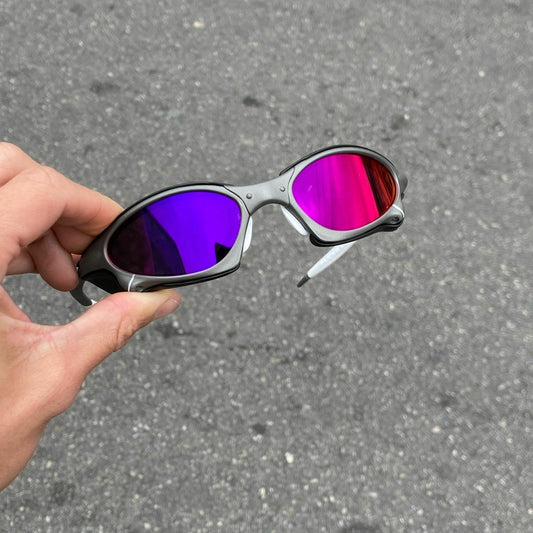 PENNY X-METAL LENTES TANZANITE / KIT BRANCO + SIDE BLINDER PRETO