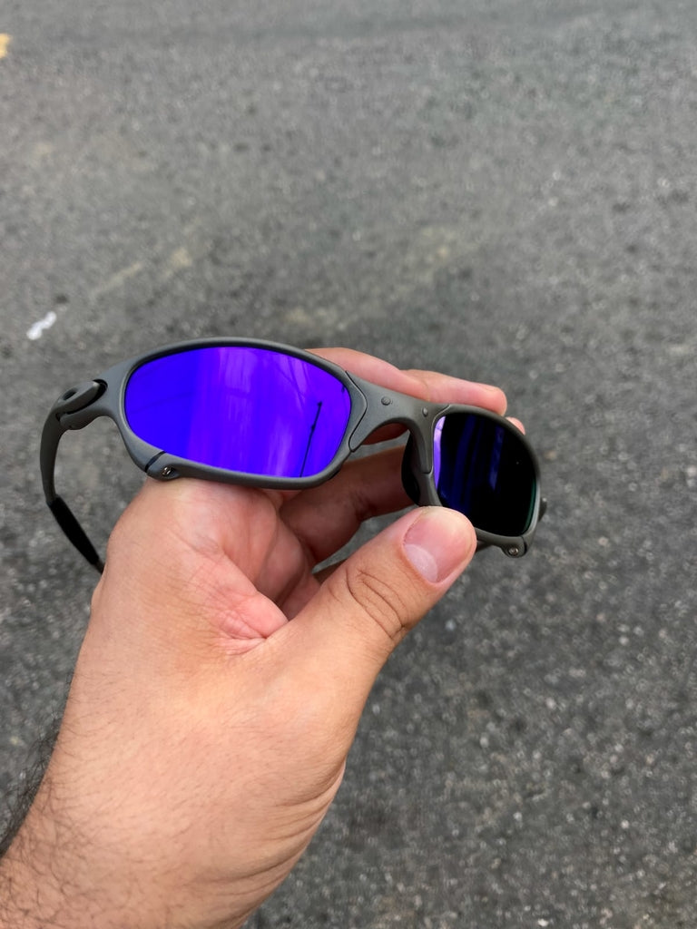 JULIET X METAL LENTES ROXA KIT PRETO