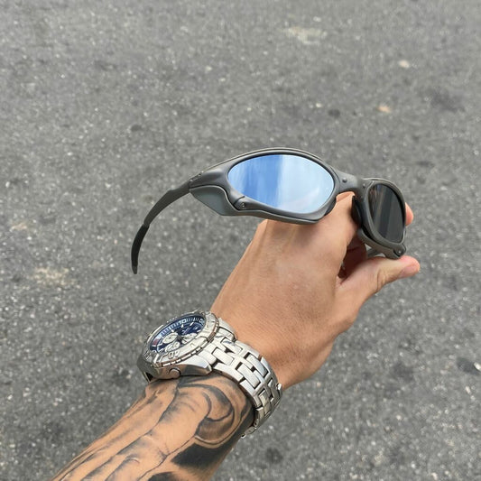 PENNY X-METAL LENTES ESPELHADO + SIDE BLINDER CINZA