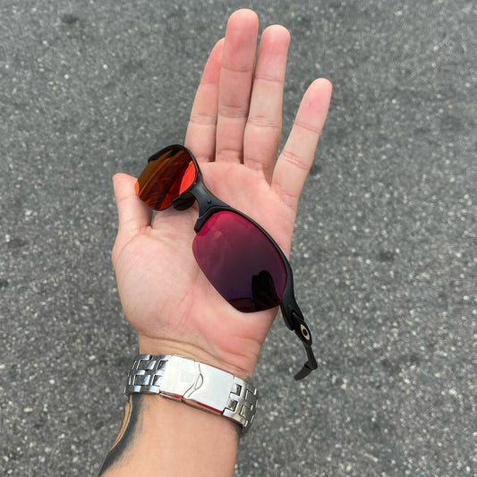 ROMEO2 CARBON LENTES DARK RUBY / KIT PRETO