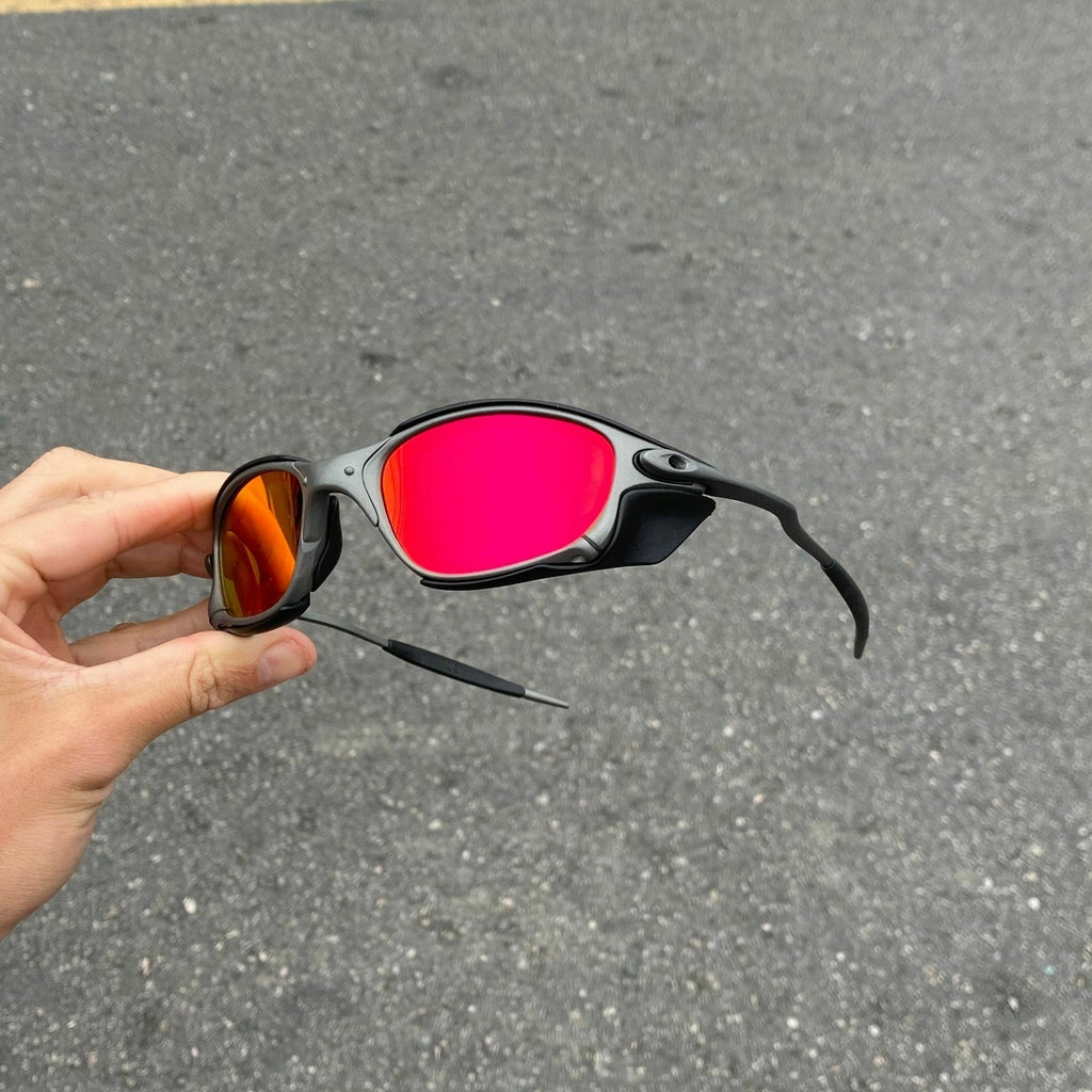 DOUBLE X LENTES RUBY + SIDE BLINDER PRETO