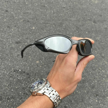 PENNY X-METAL LENTES ESPELHADO + SIDE BLINDER PRETO