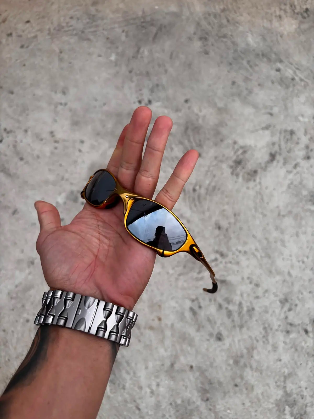 JULIET GOLD EDITION HASTES DE DOUBLE X LENTES ESPELHADO LINHA PREMIUM