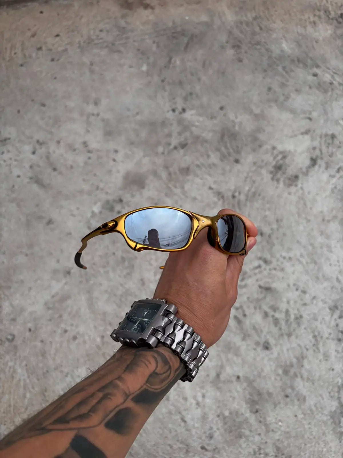 JULIET GOLD EDITION HASTES DE DOUBLE X LENTES ESPELHADO LINHA PREMIUM