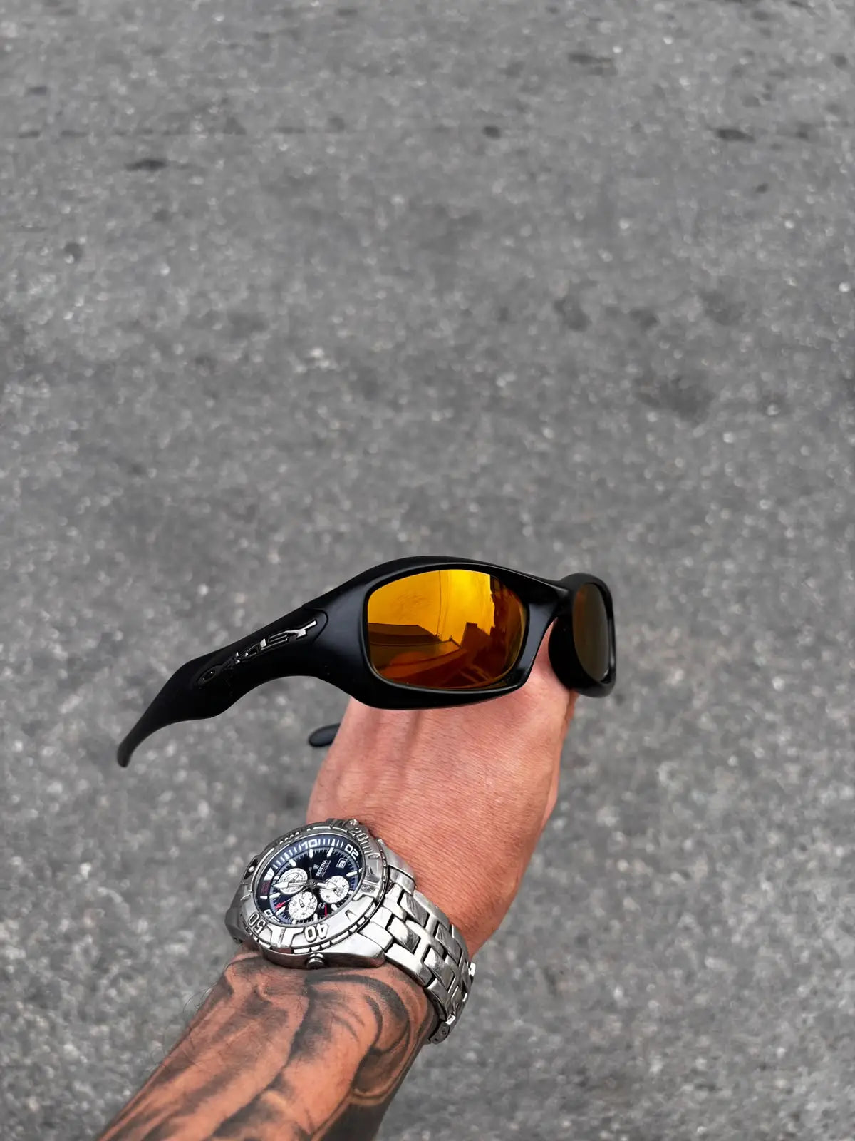 FATCAT BLACK LENTES GOLD CAFÉ