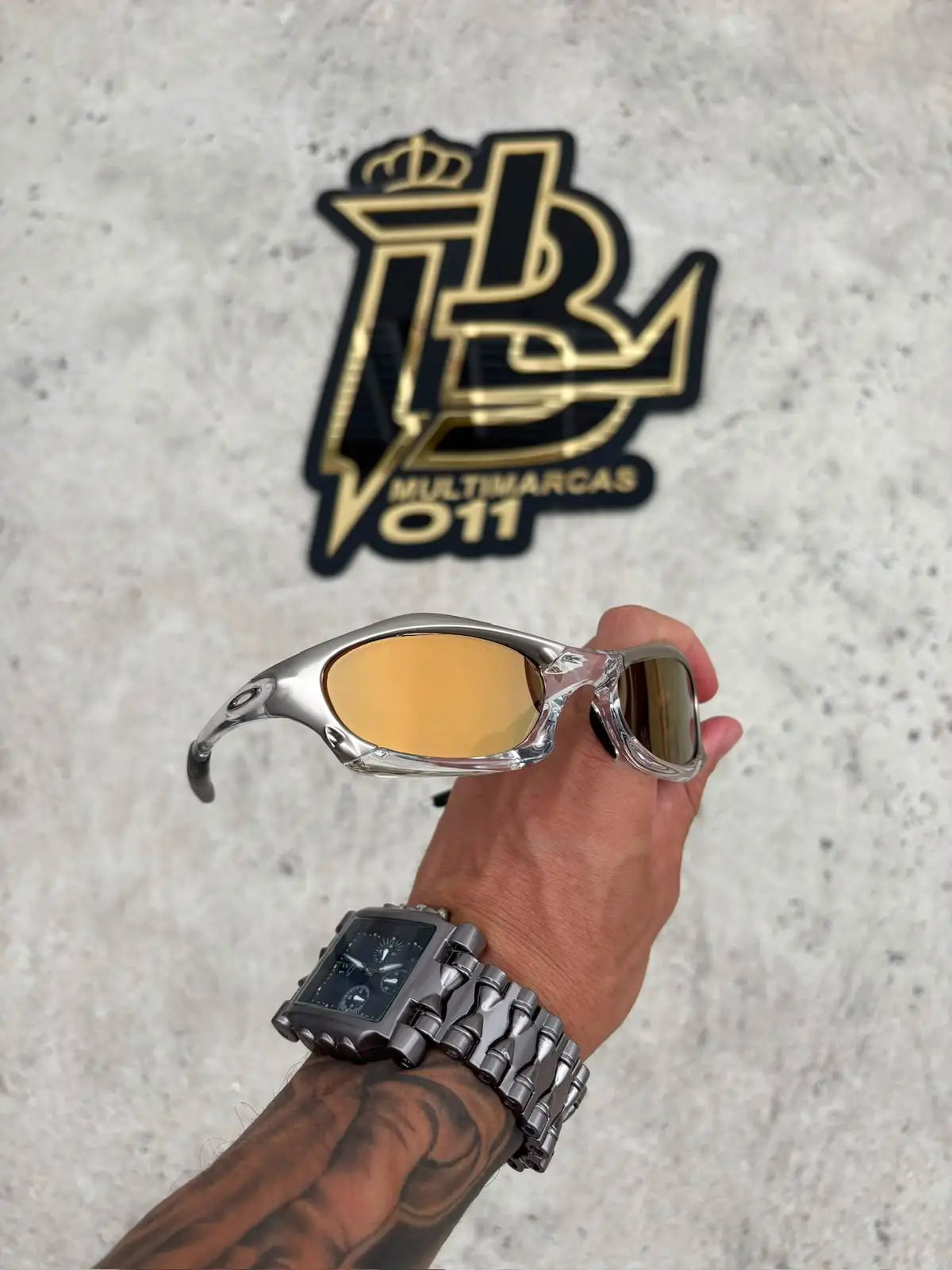 SPLICE TIO2 TRANSPARENTE LENTES GOLD CAFÉ