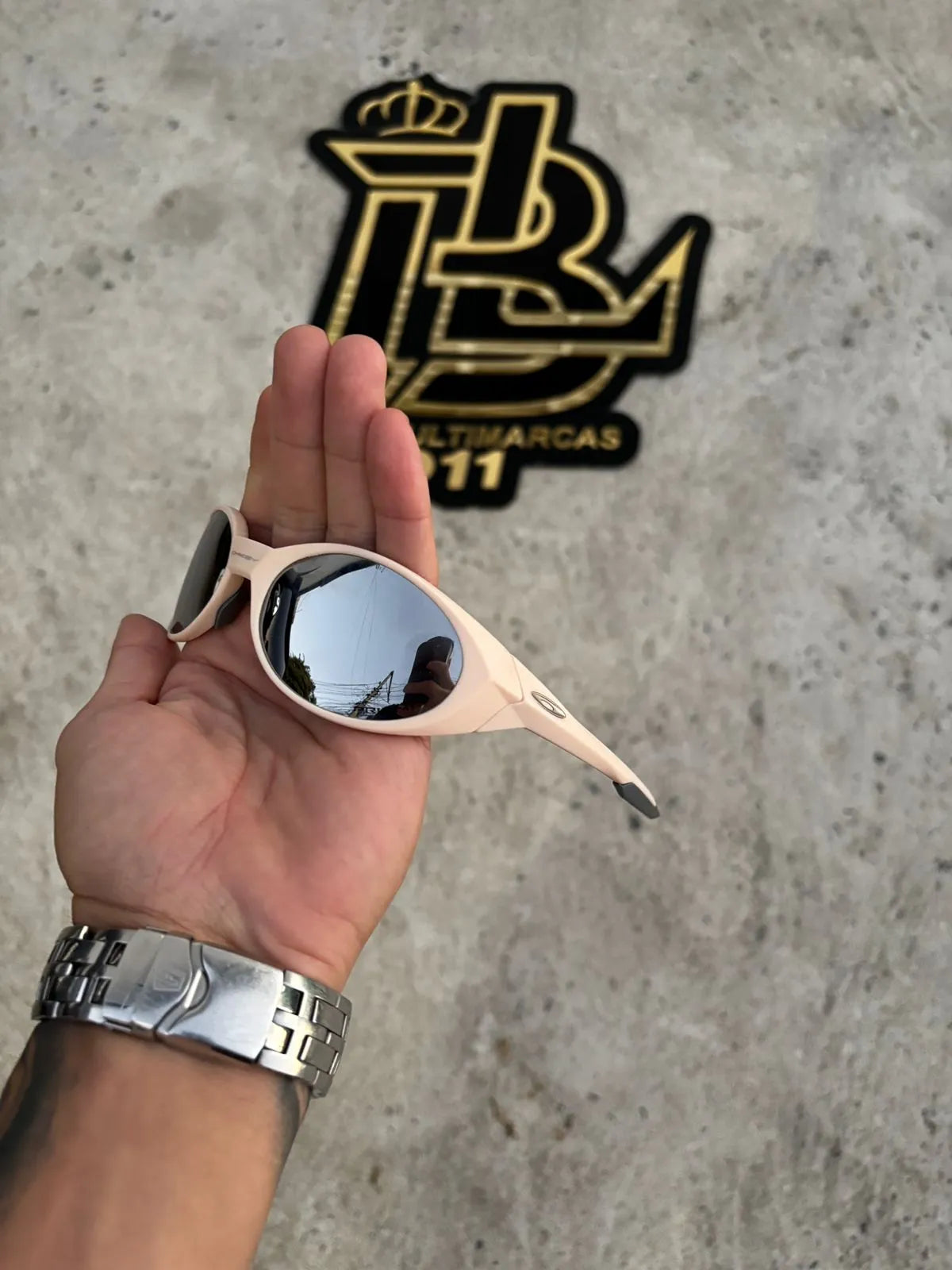 EYE JACKET PIET LENTES ESPELHADO