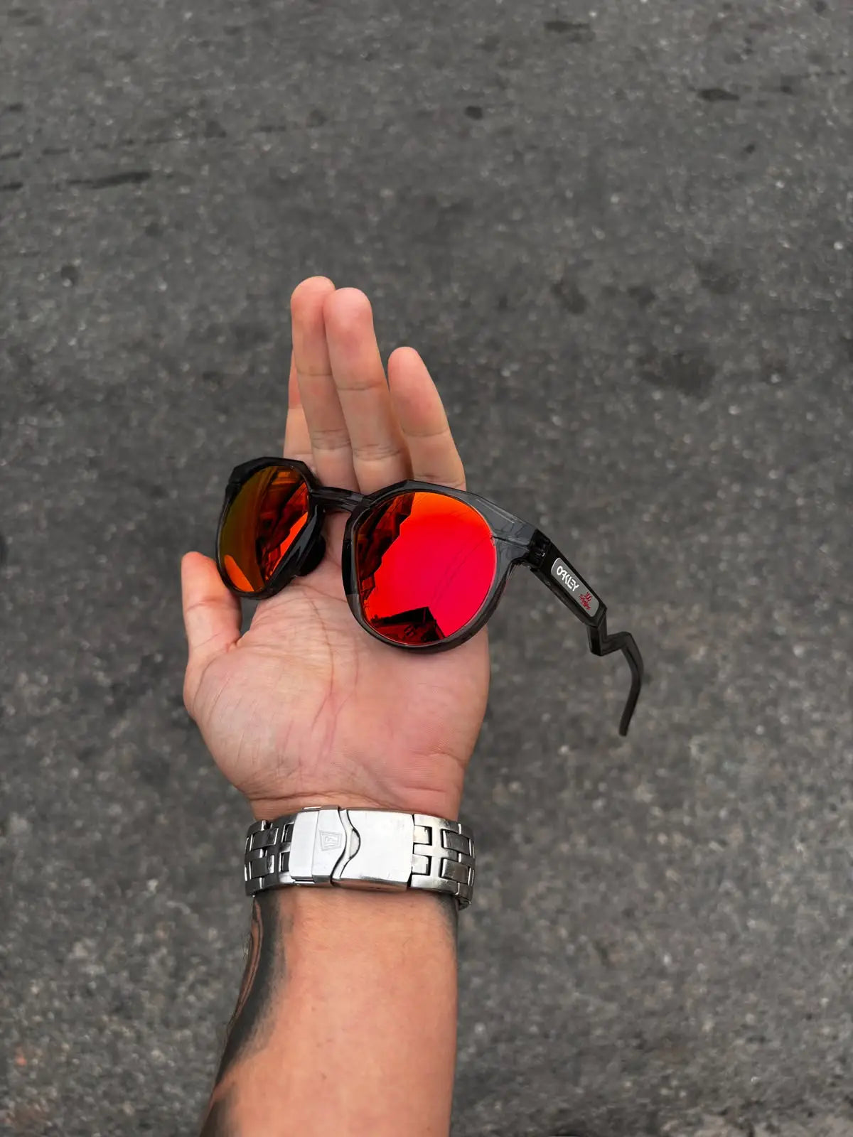 HSTN BLACK TRANSPARENTE LENTES RUBI