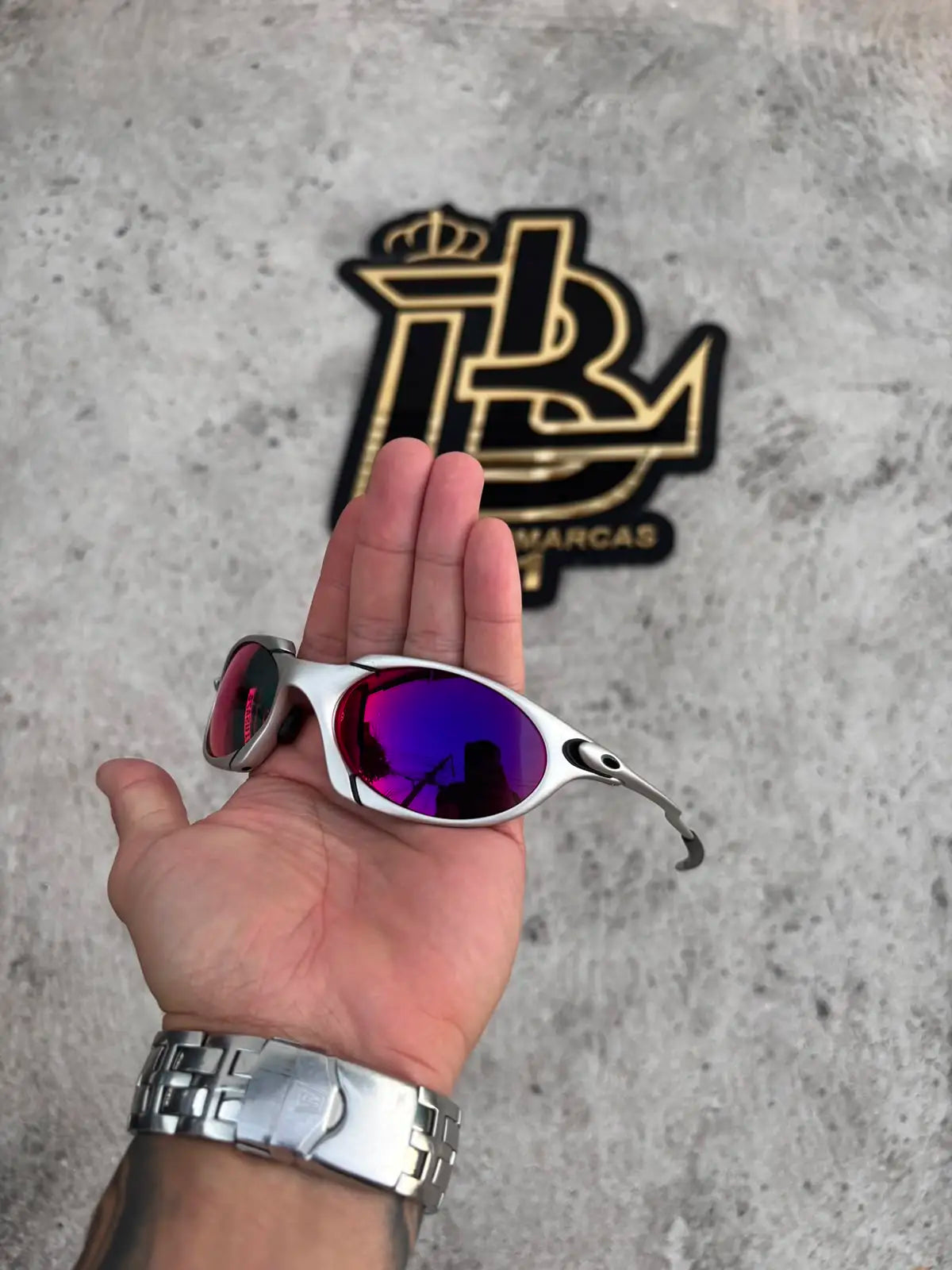 ROMEO1 LENTES TANZANITE PREMIUM TITANIUM ( MOSCA BRANCA )